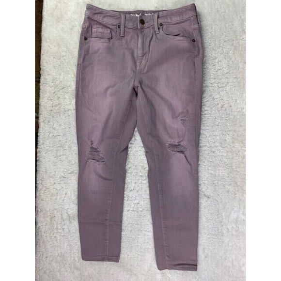 Mossimo Size 8 Regular Womens Jeans High Rise Skinny Stretch - Picture 1 of 3